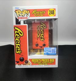 Funko Pop Ad Icons Reese’s Pieces Box #248 Vinyl Figure w/ Protector Authentic