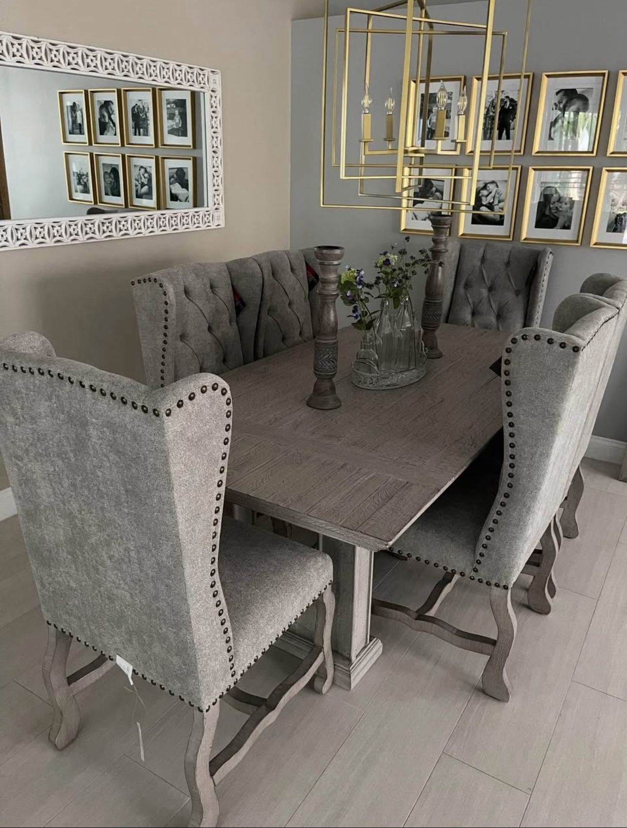 Large Dining Room Table With Chairs