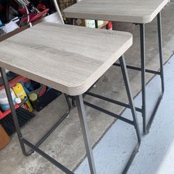(2) Counter Stools From Steve Silver Co. EACH  Retails $89.95+  Sell Each $25 Or Both $40 Like New 