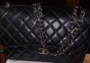 New Authentic Chanel Large Double Flap Handbag