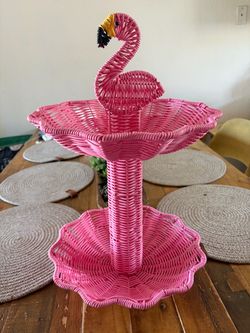 Flamingo Fruit Basket