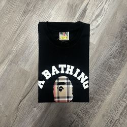Bape College Camo Burberry Tee