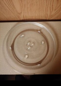 12-3/4 Inch Microwave Plate With Rolling Ring