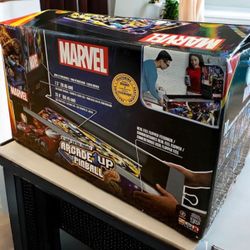 Amazon Arcade1up Marvel pinball Digital with Lit Marquee 
