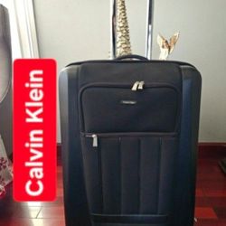 Calvin Klein Luggage Wheels Black Travel