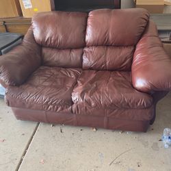 Leather Couch