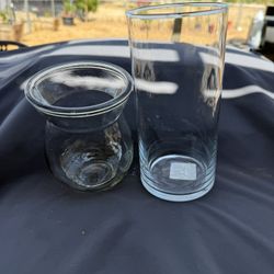 Small Clear Flower Vase