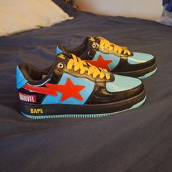 Bape Sta Marvel Comics Black Widow Shoes