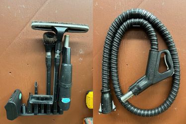 Rainbow vacuum accessory wall organizer 3d printed