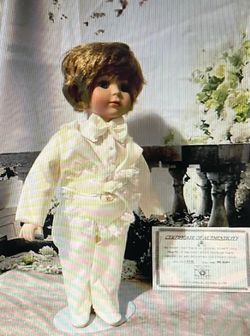Dynasty Ring Bearer  Porcelain Doll #5