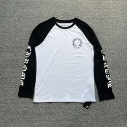 Chrome Hearts Long Sleeve Black/white’ L
