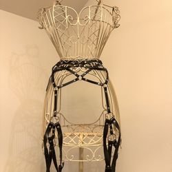Genuine Leather Body Harness – Adjustable Handmade Festival & Fashion Accessory