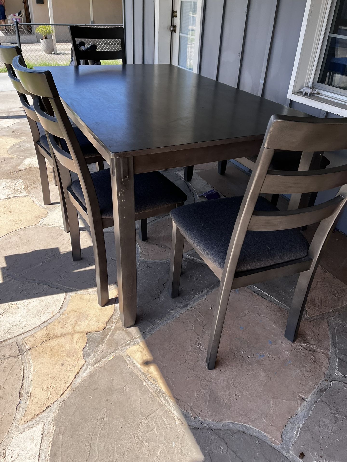 Modern Grey kitchen table