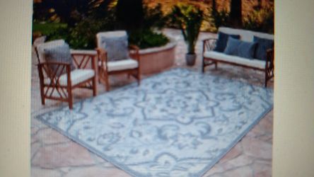 Elements Indoor/Outdoor Citra Medallion Area Rug
