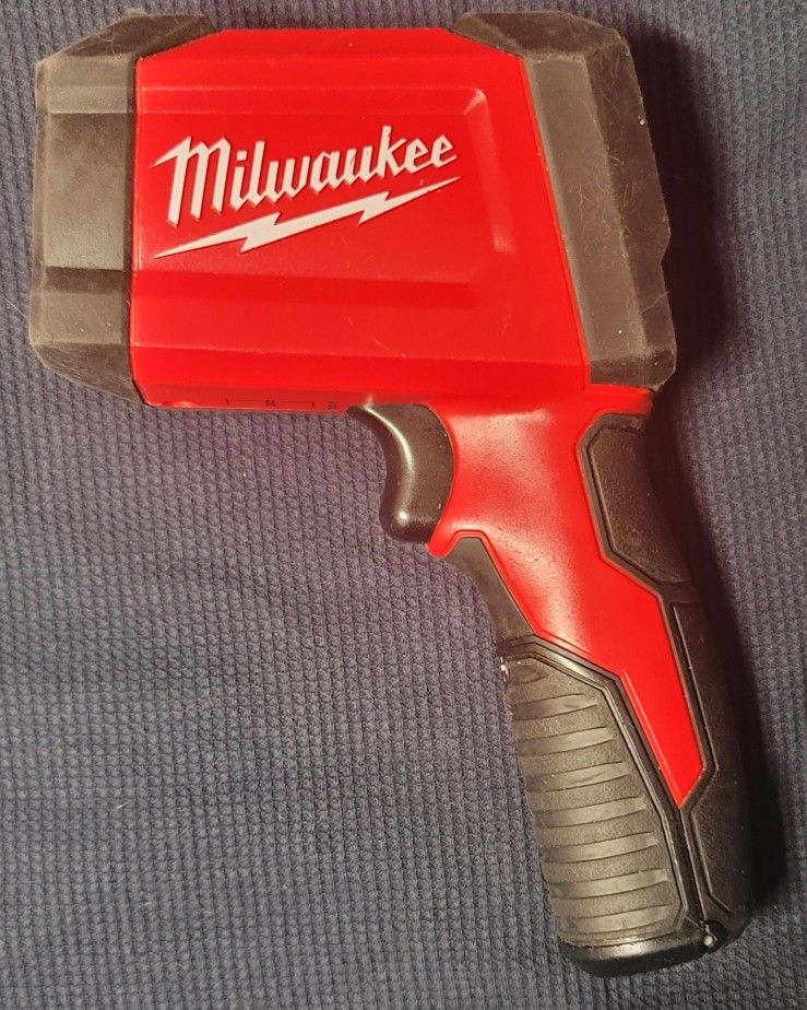 Milwaukee Laser Temperature Gun, Infrared/Contact 30:1, For Sale.