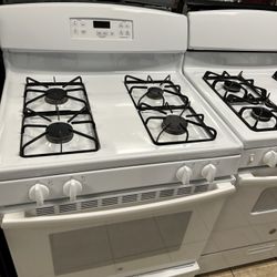 Ge Gas Stove & Fridge