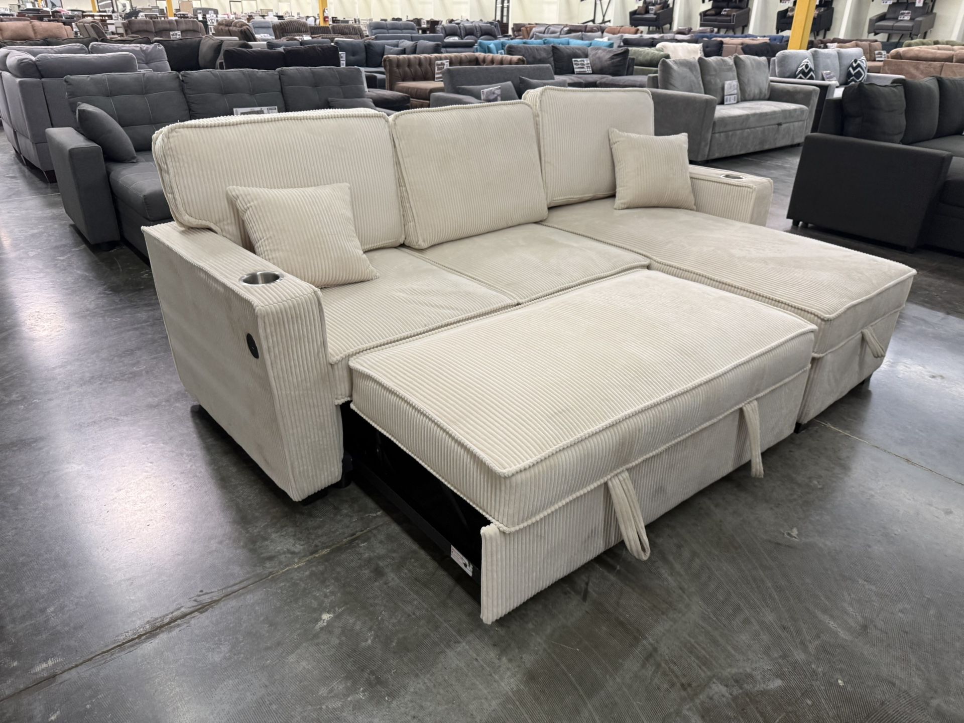 New Sofa With Storage