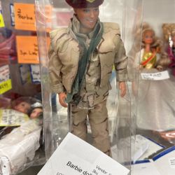 Barbie Army Ken -$19.99 Located In Case 154