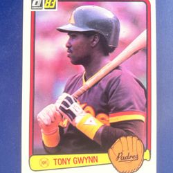 1983 Donruss Tony Gwynn Rookie Baseball Card 