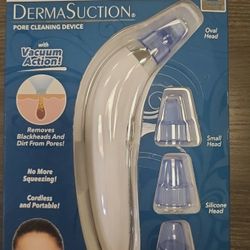 DermaSuction Pore Cleaning Device w/ Vacuum Suction Action