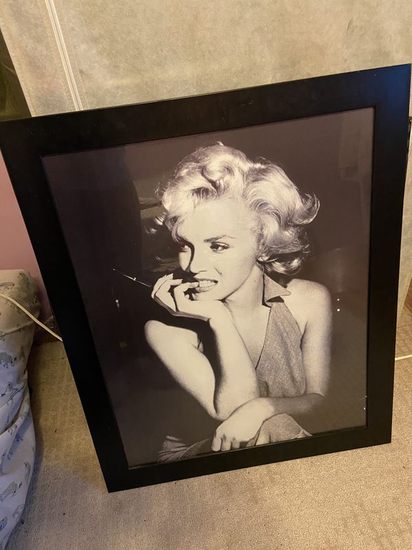 Marilyn Monroe Framed poster for Sale in Jessup, MD - OfferUp