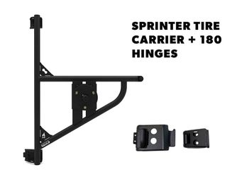FVCO Sprinter Van Rear Tire Carrier + 180 Hinge