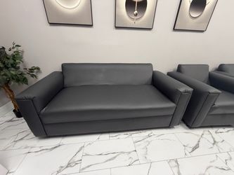 Faux Leather Couches
