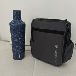 Vineyard Vines Corkcicle Water Bottle and Vineyard Vines Lunchbox