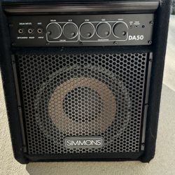 Simmons DA50 Amp Powered Speakers 