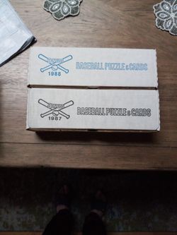 1987 & 1988 Donruss Baseball Factory Sets
