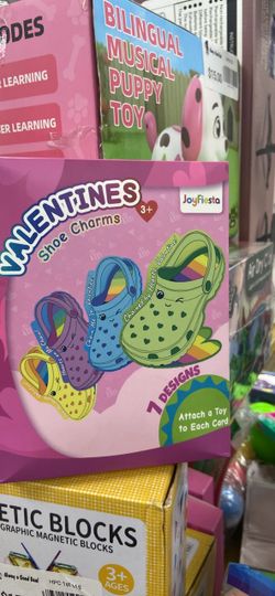 JoyFiesta Valentines Shoe Charms Set