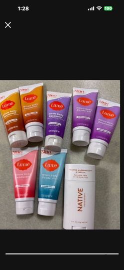 CA. LUME DEODORANTS. $7.50 EACH. TUBE 