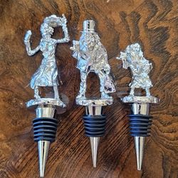 Disney The Haunted Mansion Bottle Stoppers / Bottle Toppers / Disneyland / Collectible / Collector / Memorabilia / Decorative / Man Cave / Nostalgic 