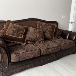 Solid Wood Sofa