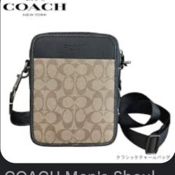 Coach Bag  Men Charcoal 