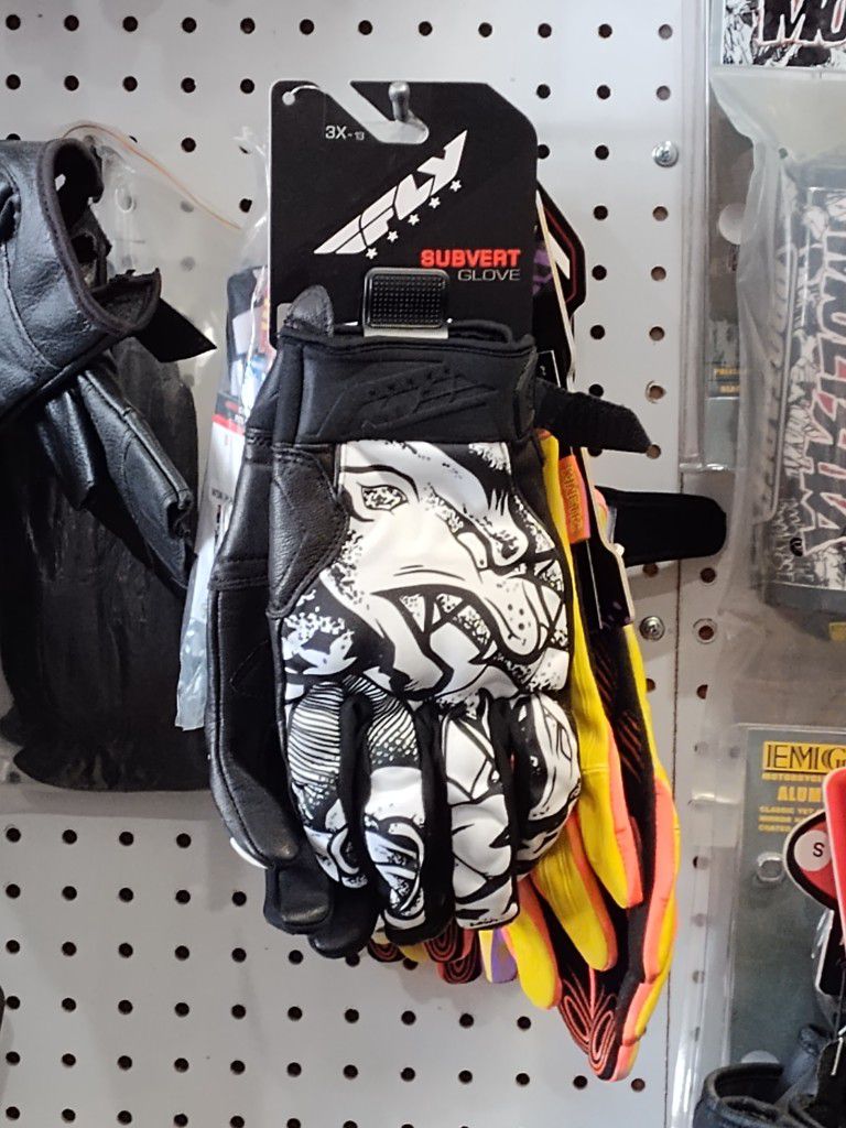 Motorcycle Gloves Size 3XL Fly Racing Special Deal $50