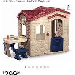 Play House Picnic On The Patio