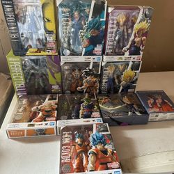 S.H. Figuarts Dragon Ball - Goku, Gohan, Vegito, Android 18, Majin Vegeta, Cell, Etc.. Action Figure Toys Collectibles 