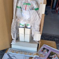 THE DANBURY MINT COLLECTION..ELVIS PRESLEY PORCELAIN DOLL..