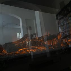 Wall Mount Fireplace Heater Decor