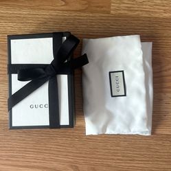 Gucci Wallet Box And Dust Bag 