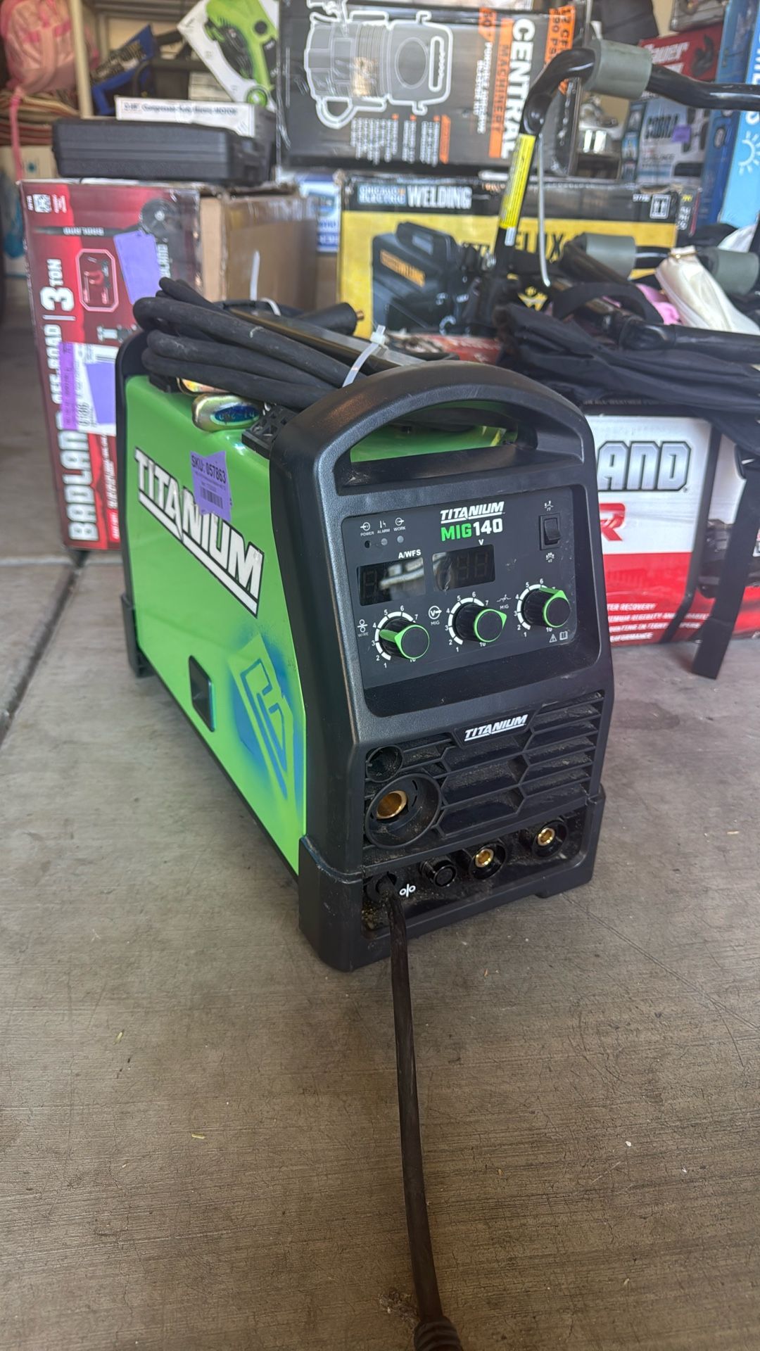 Titanium MIG 140 Welder