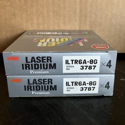 3787 ILTR6A-8G NGK Laser Iridium Spark Plugs