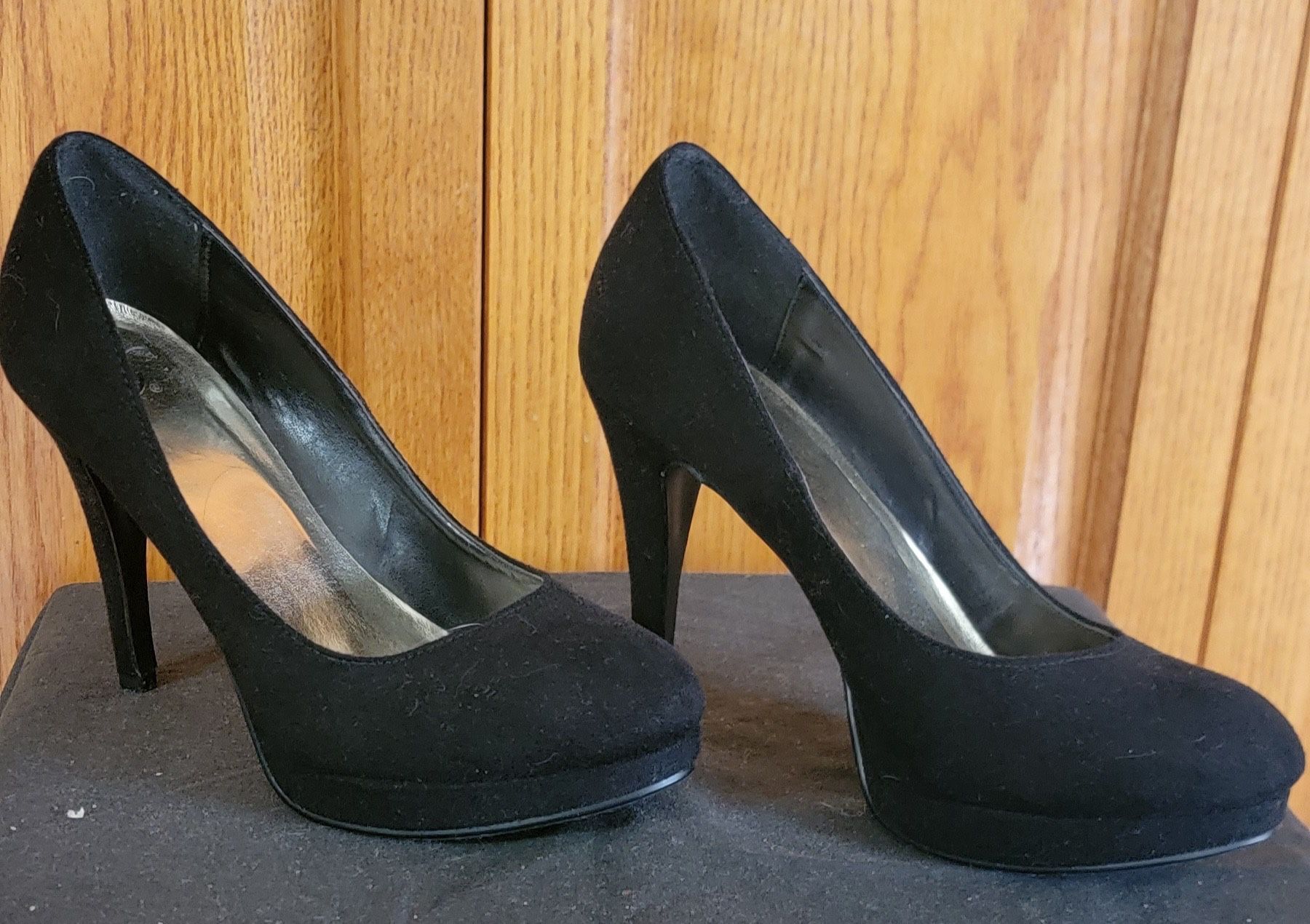 Womens Black Heels Size 7