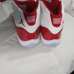 Cherry Red J's With Hat