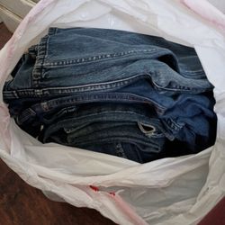 10 Pair Blue Boy Jeans 