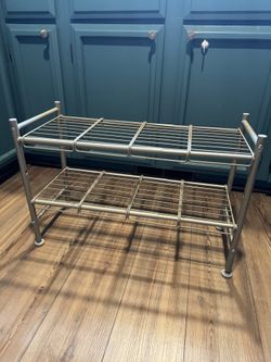 Adjustable Under Sink Storage Rack