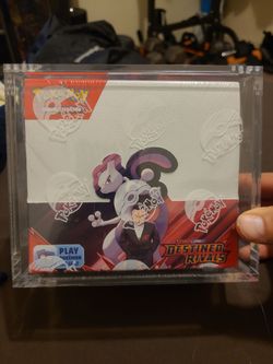 Destined rivals booster box with arcylic case