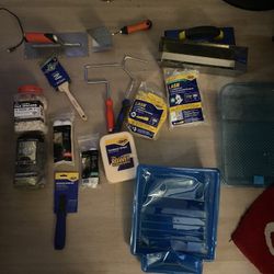 Ceramic And Paint Tool Lot 