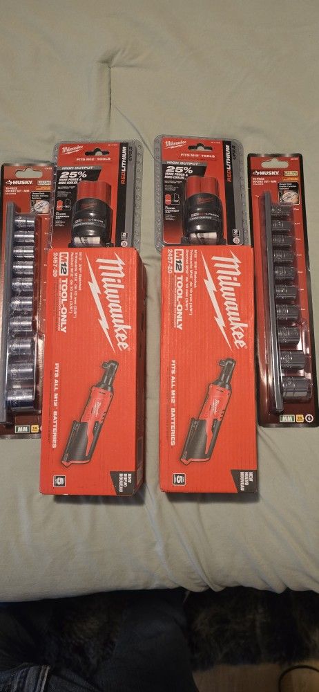3/8 Milwaukee Battery Power Ratchet 